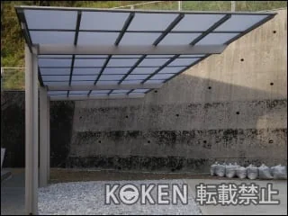 須崎市のカーポートの施工例（完成写真2）