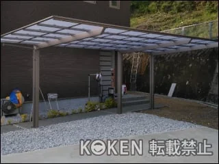 須崎市のカーポートの施工例（完成写真3）